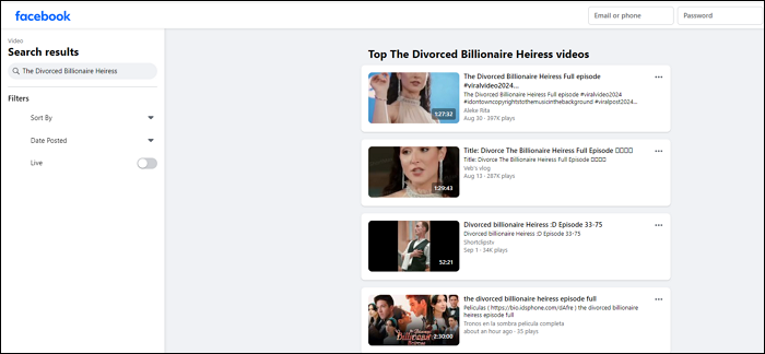 facebook die geschiedene Milliardärserbin