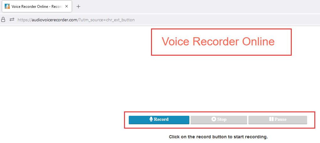 firefox voice recorder online