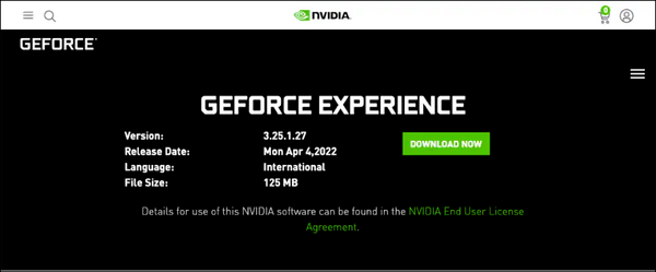 geforce experience speichert keine Clips 3