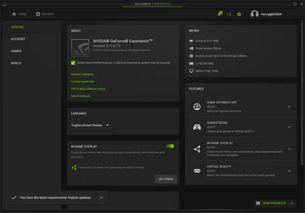 geforce experience speichert keine Clips 5