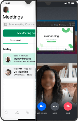 GoToMeeting auf dem Handy