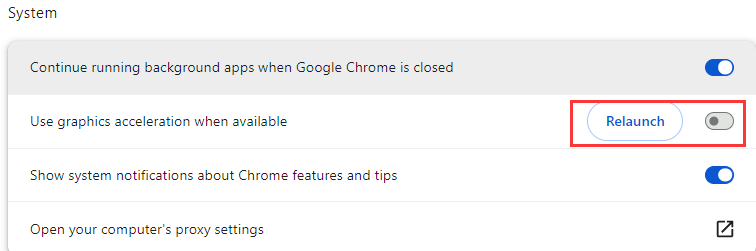 Grafikbeschleunigung