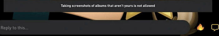 Notification de l'album de captures d'écran de Grindr