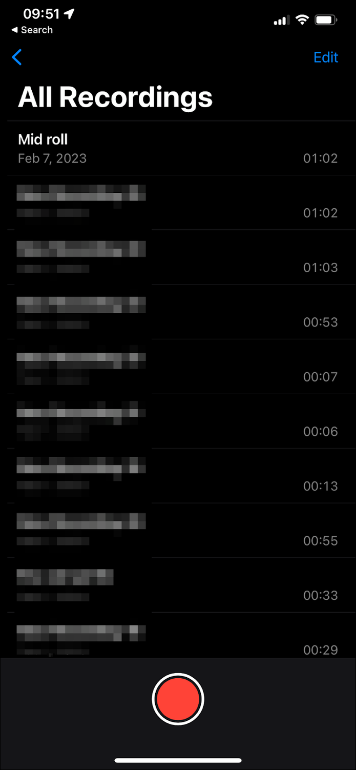 por quanto tempo os memos de voz podem gravar 2