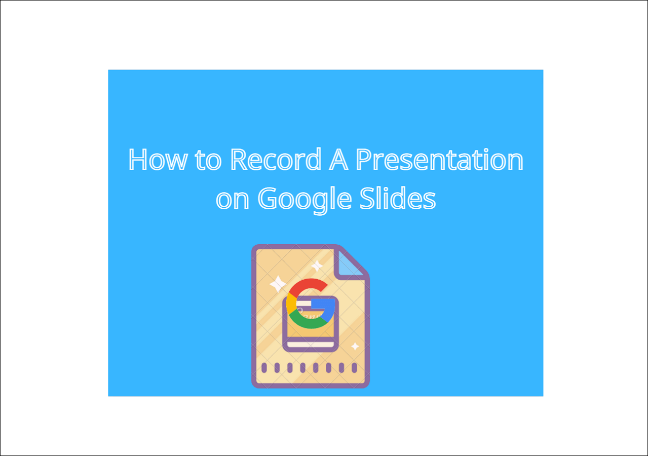can you record your presentation on google slides