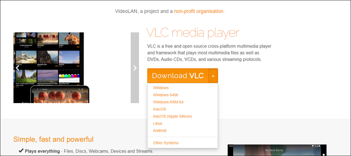 vlc media player for dvd