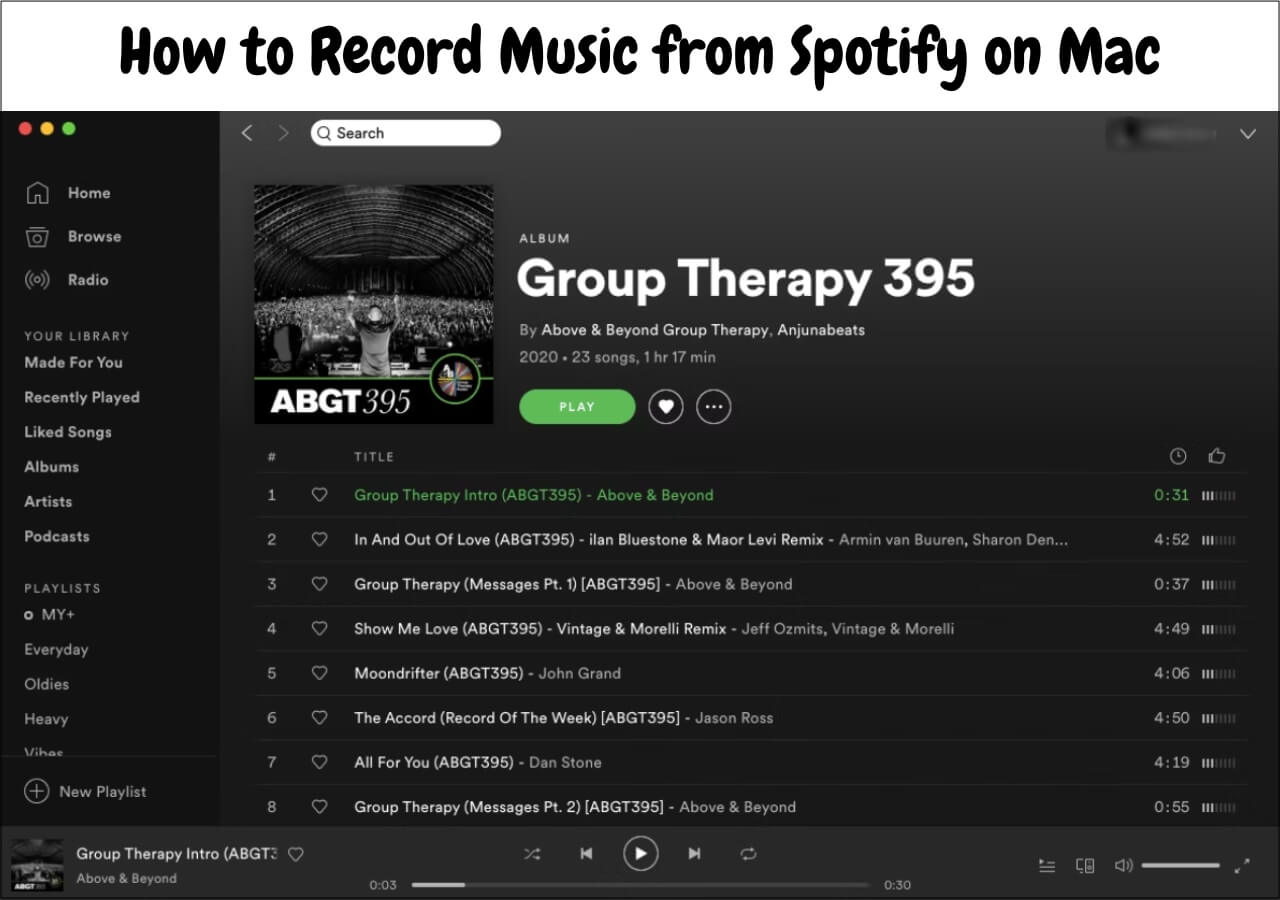 Record Music from Spotify on Mac [2024 New Guide🥇]