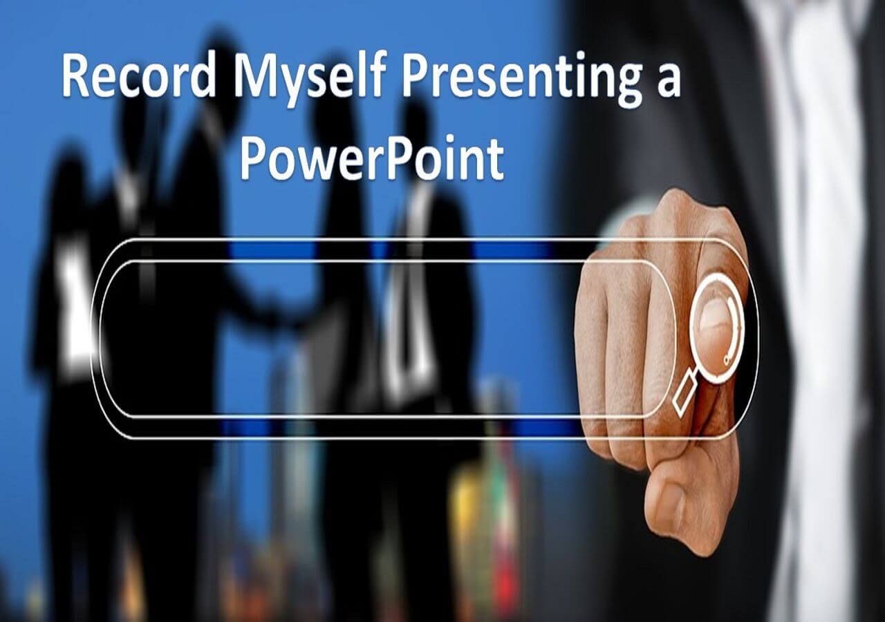 how do i record myself presenting a powerpoint presentation