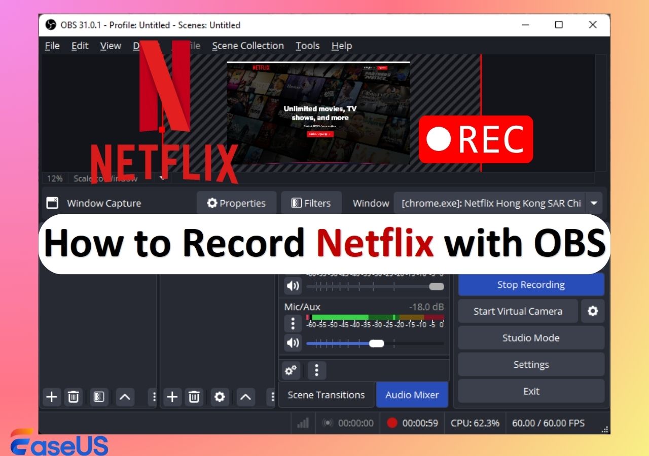 How to Screen Record Netflix on All Devices [7 Ways]