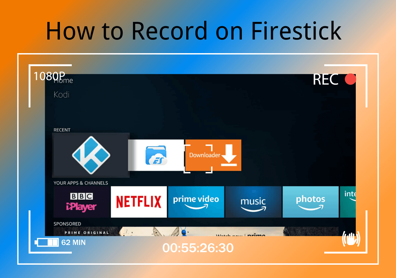 How to Record on Firestick Free in 2024 4K UHD EaseUS