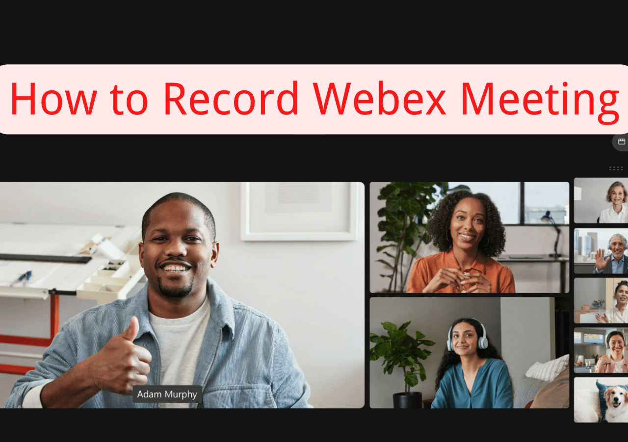 recording webex presentation