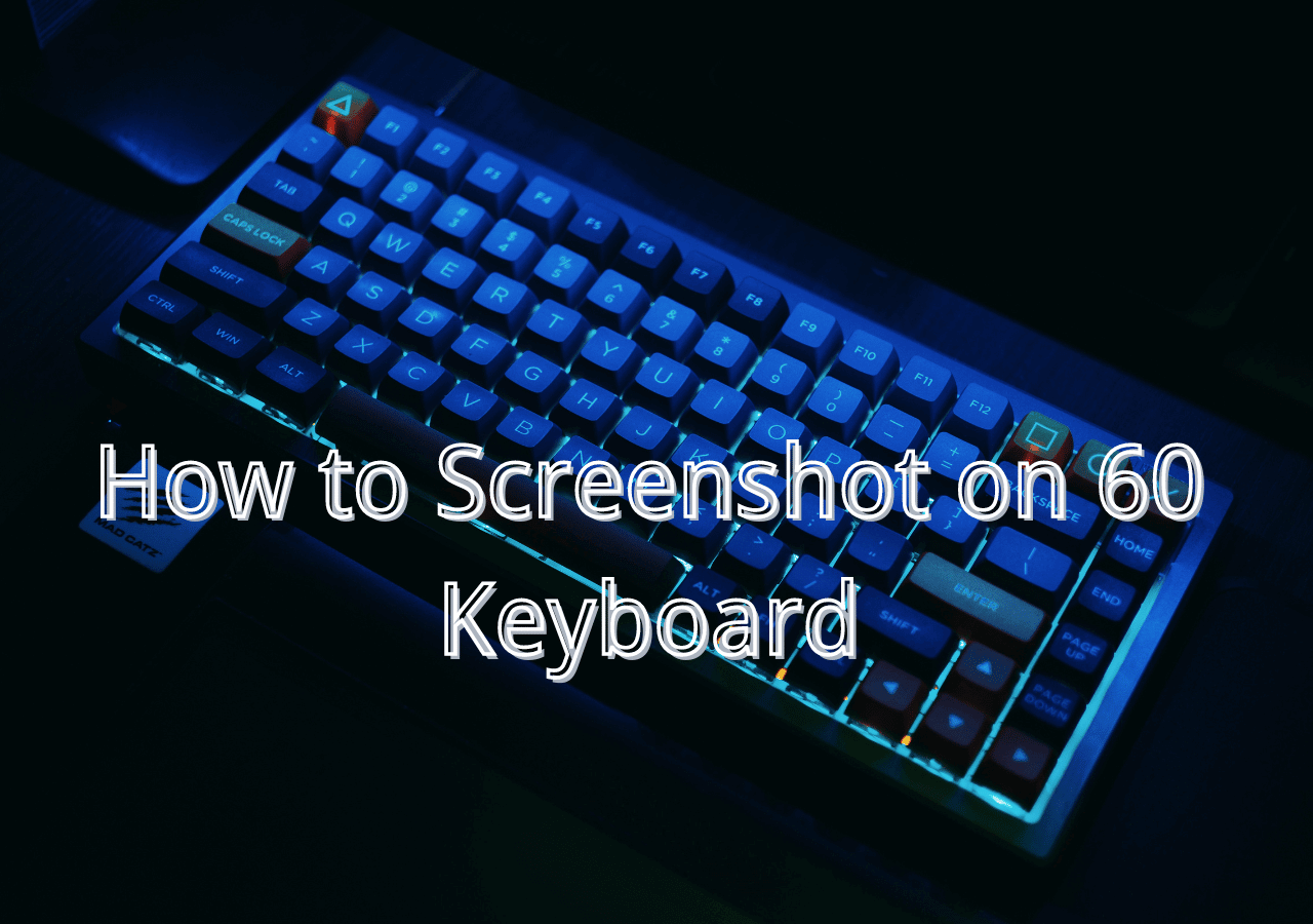 How to Screenshot on Windows With a 60% Keyboard?