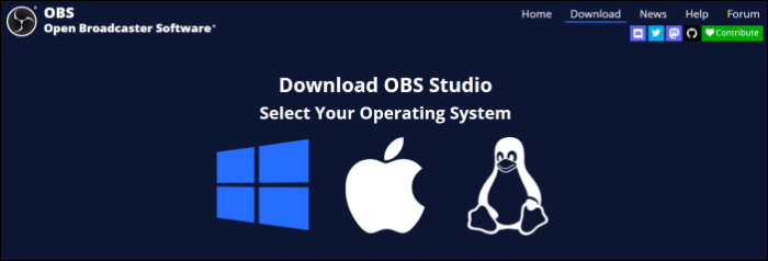 Laden Sie Obs Studio herunter