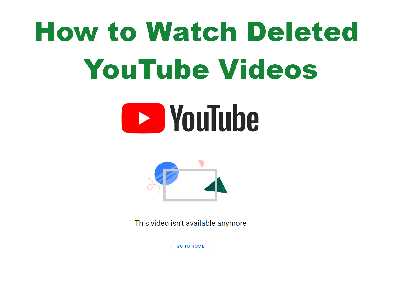3 Top Ways] How to Watch Deleted  Videos - EaseUS