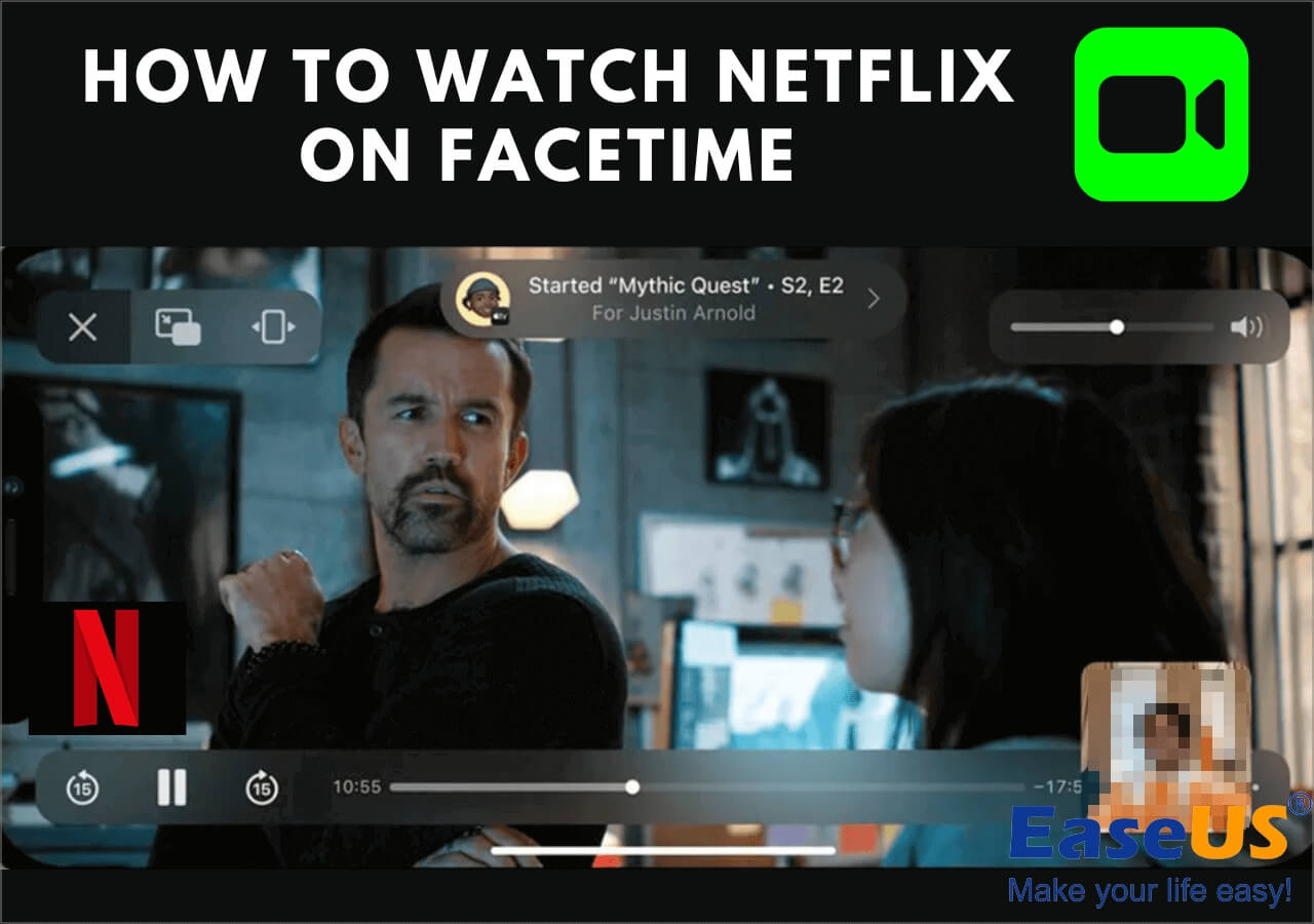 Video call best sale in netflix party