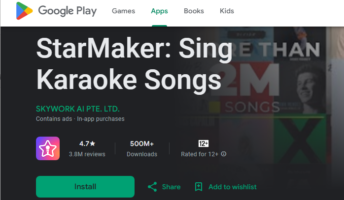 install starmaker on andorid