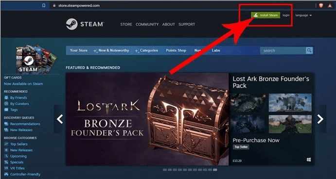 Steam VR installieren