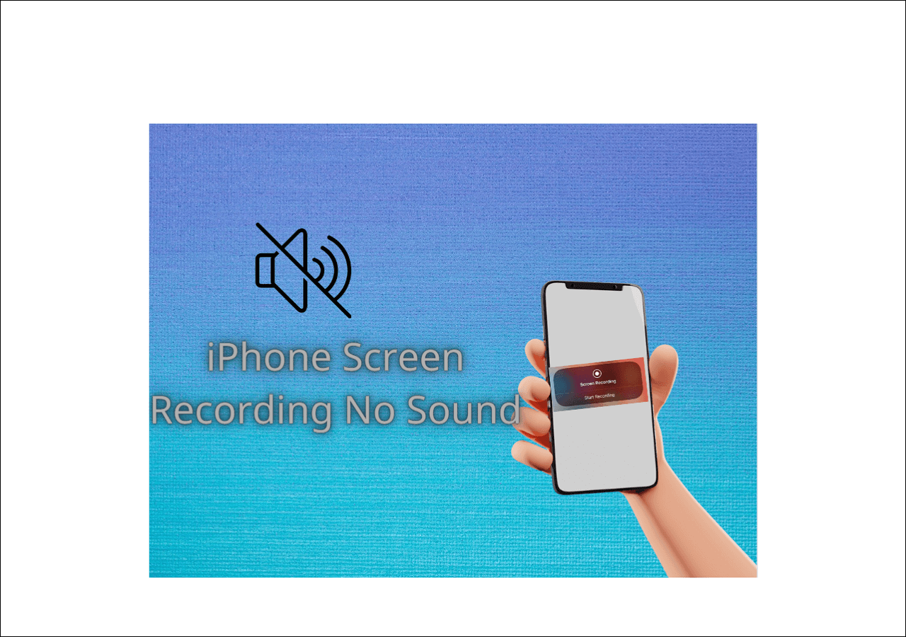 iphone screen recorder not recording sound