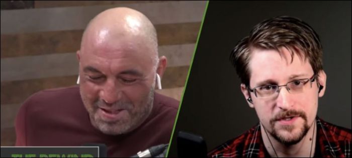 Edward Snowden su JRE.