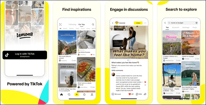 interface do lemon8