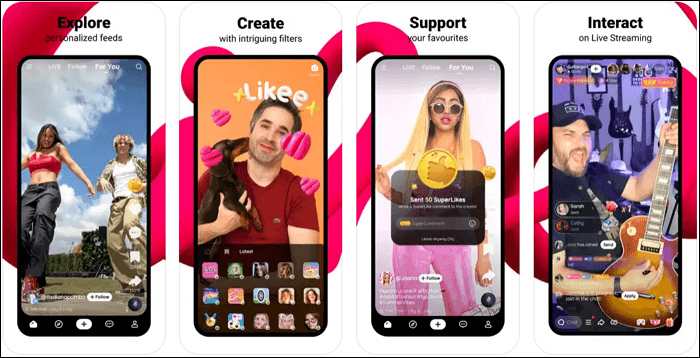 interface likee