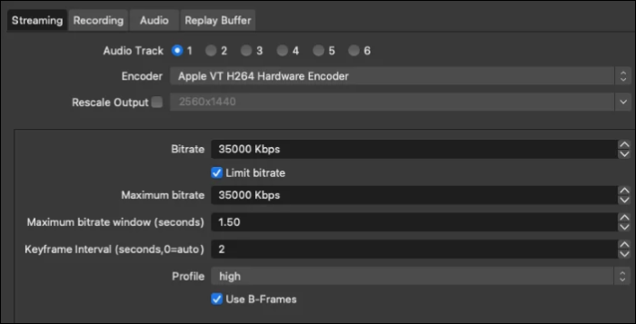 Baja la tasa de bits.