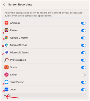 切換所需的應用程式以授予權限