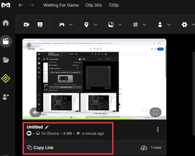 medal recording library