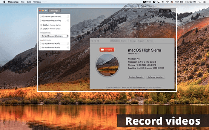 monosnap mac not recording audio