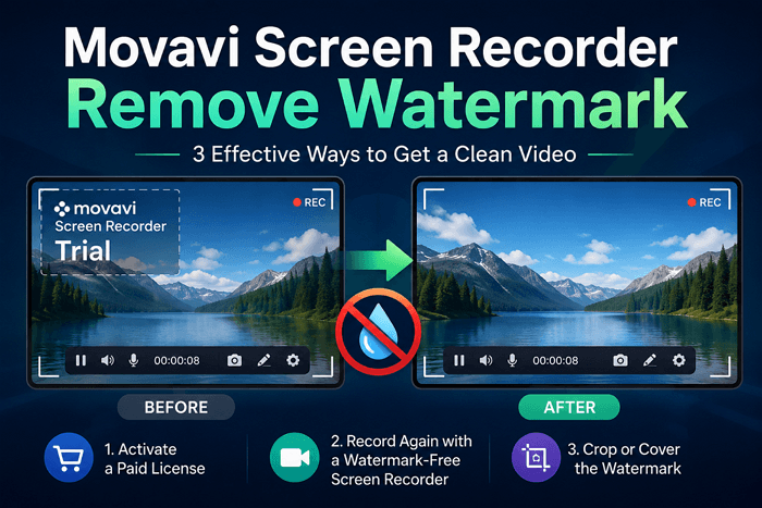 movavi screen recorder remove watermark