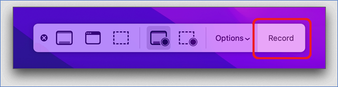 點選「錄製」按鈕開始錄製。