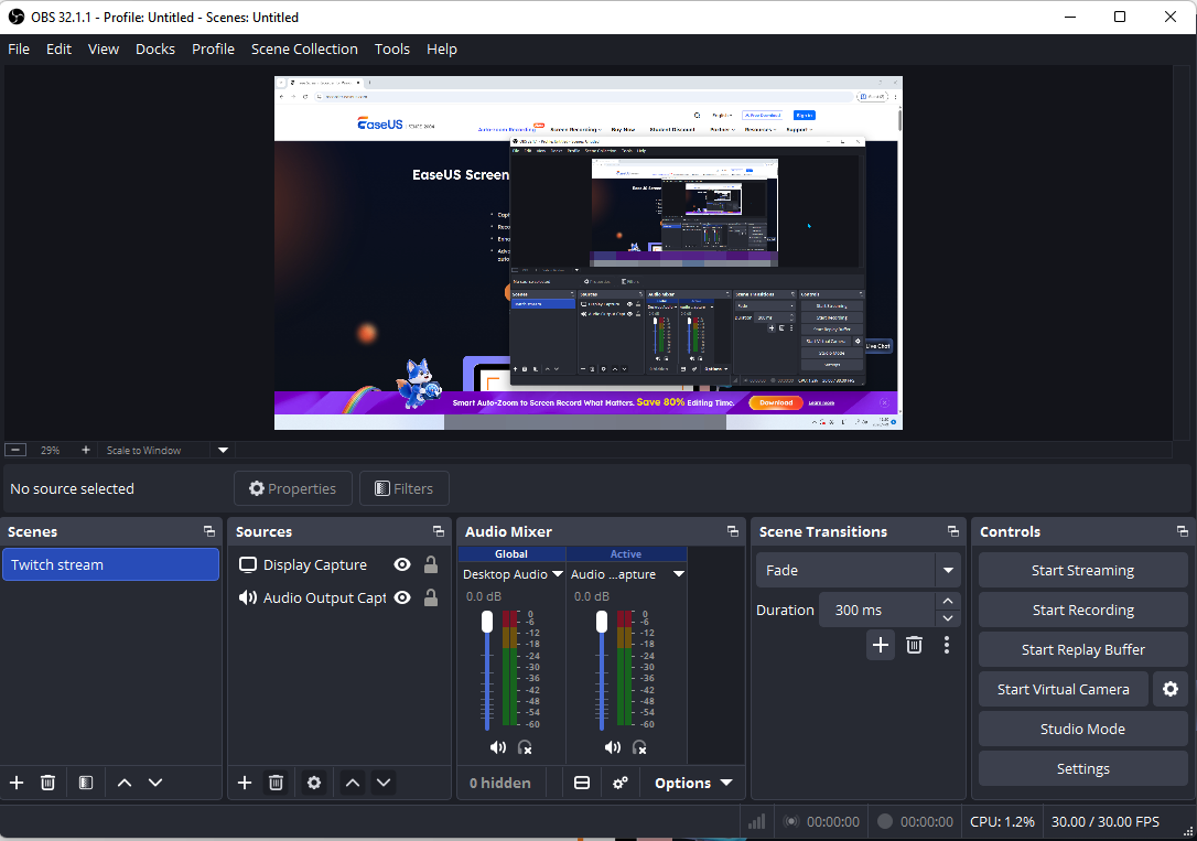 obs 32.1.1 interface