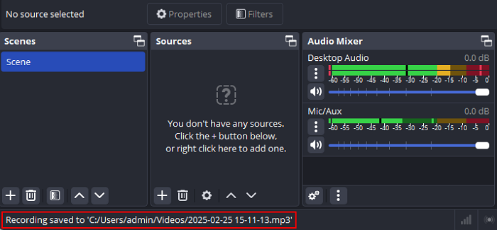 How to Record Audio on OBS [2025 Guide]