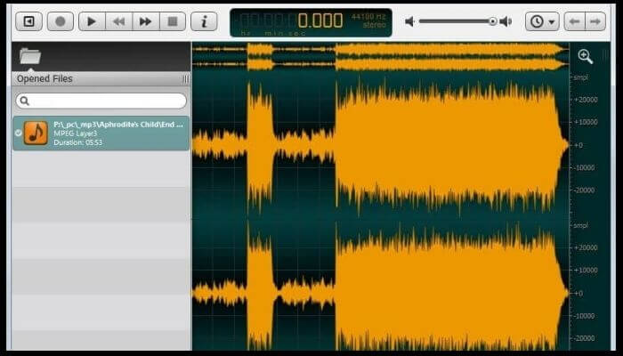 ocenaudio multiple tracks