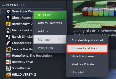 palworld browse local files