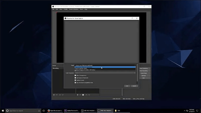 obs game capture not working 2018