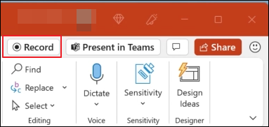 powerpoint record