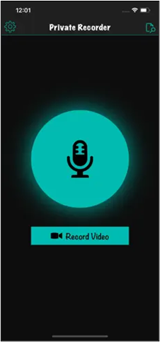 Gravador de vídeo privado