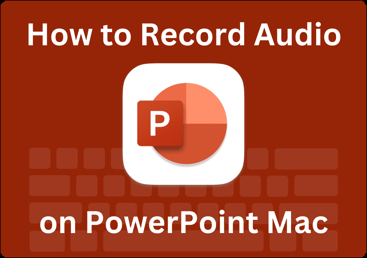 how to record a powerpoint presentation with audio on mac