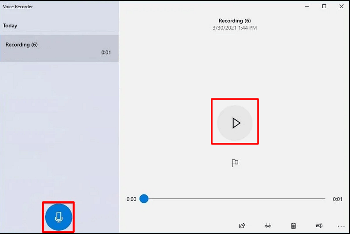 Record Computer Audio on Windows 10 with Voice Recorder