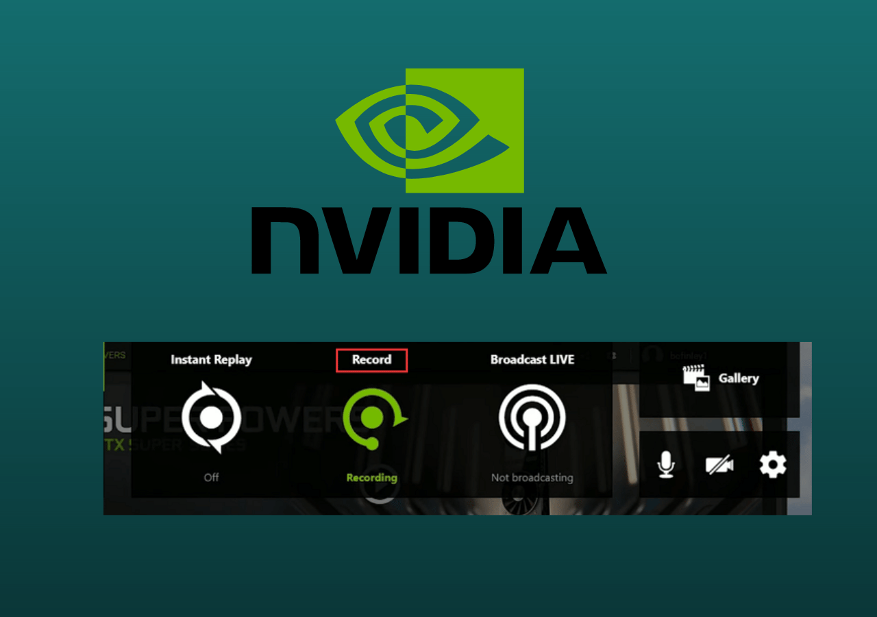 How to Record Gameplay with Nvidia ShadowPlay (Beginners Guide) - EaseUS