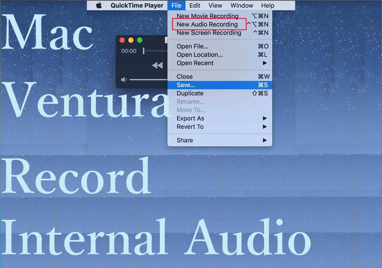 record internal audio on mac