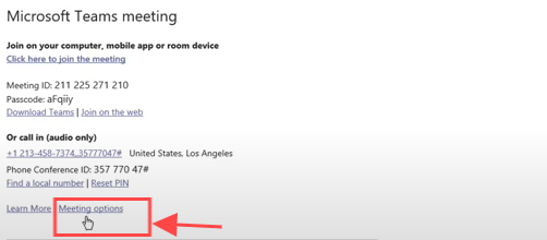 record ms automatically setting