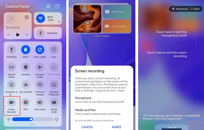 record whatsapp video call on android