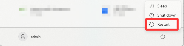 Computer neu starten
