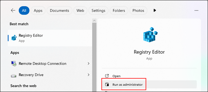 Registry-Editor ausführen
