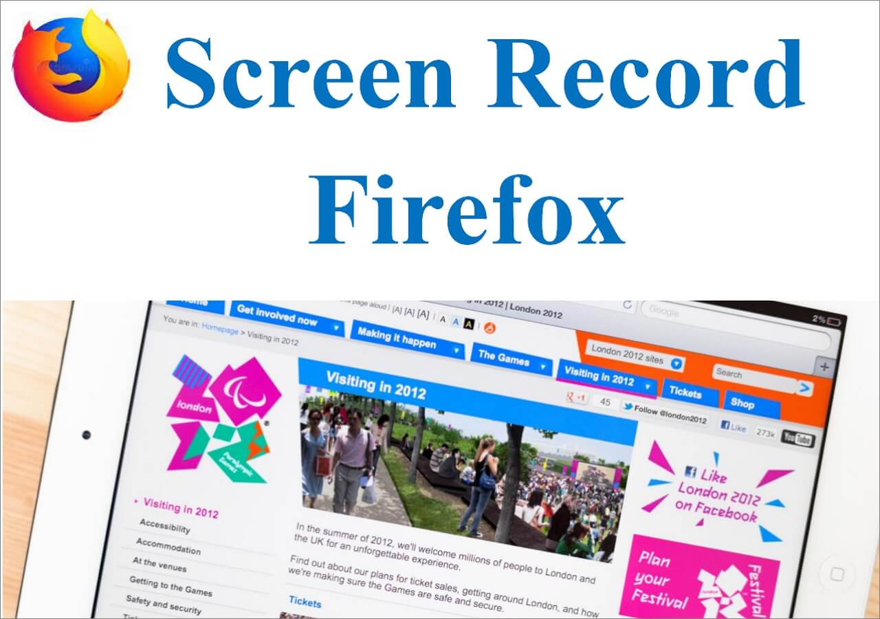 grabar pantalla firefox