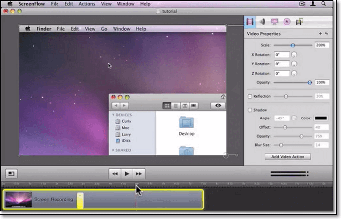 screenflow - record screen on mac