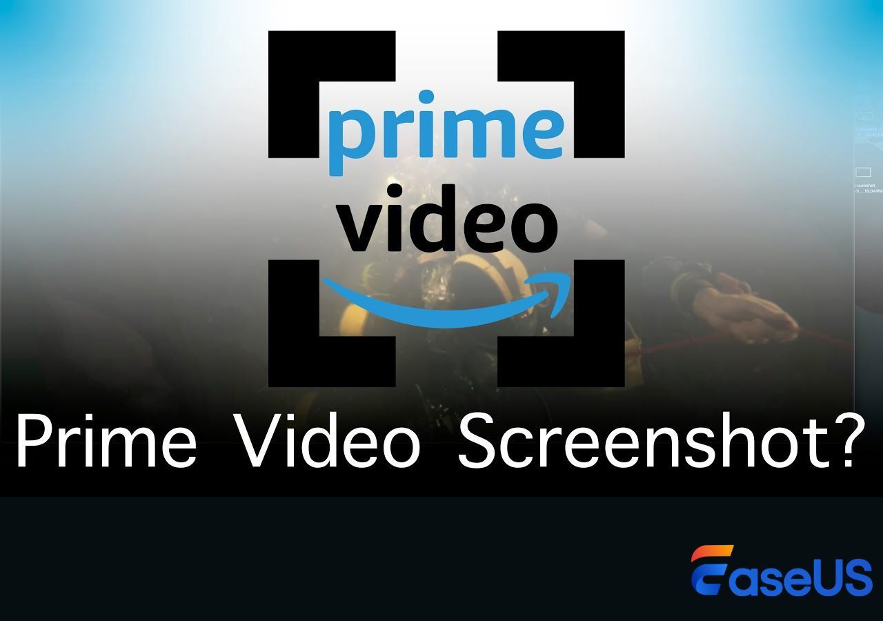 How to Screenshot Amazon Prime Video [No Black Screen]