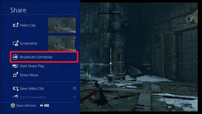 Transmisión del juego